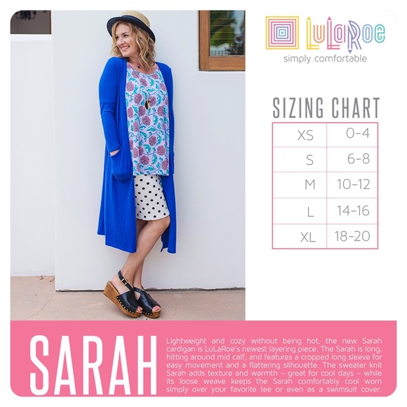 🆕 LULAROE sarah duster sweater - Picture 6 of 8